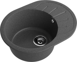 Мойка для кухни Granfest Rondo 580L графит