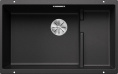 Мойка Blanco Subline 700-U Level антрацит, отводная арматура InFino®