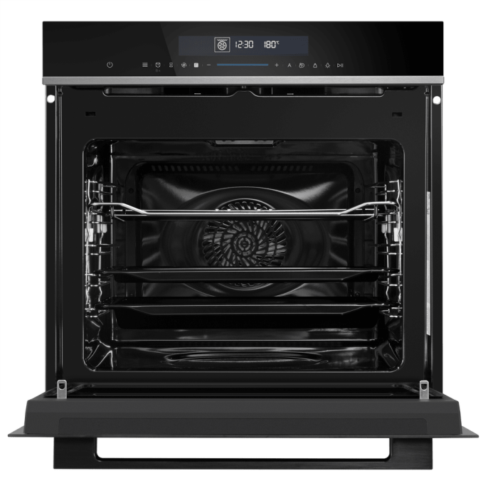 Шкаф духовой электрический с СВЧ MAUNFELD MEOR7217SMB