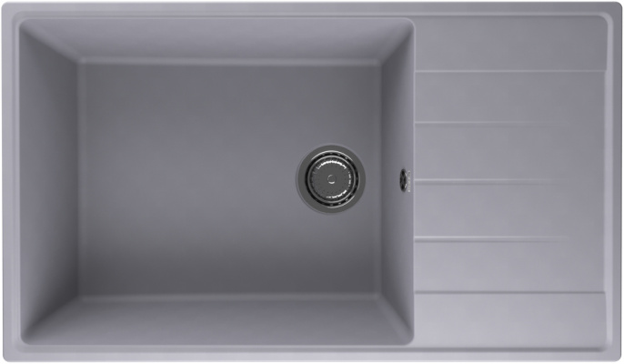Мойка для кухни Ulgran Quartz Prima 860 бетон