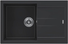 Мойка для кухни KuchenStern Plat 50 a-Granit 206BL20 черный