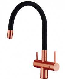 Смеситель для кухни Еmar EC - 3015 Coppery медь