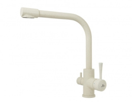 Смеситель Kaiser Merkur 26044-11 Beige бежевый мрамор под фильтр для кухни