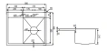 Мойка для кухни Hoffger HFG-5848 (HFG-5848B-R) черный