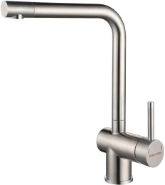 Смеситель для кухни Paulmark SpringSp212067-BS нержавеющая сталь