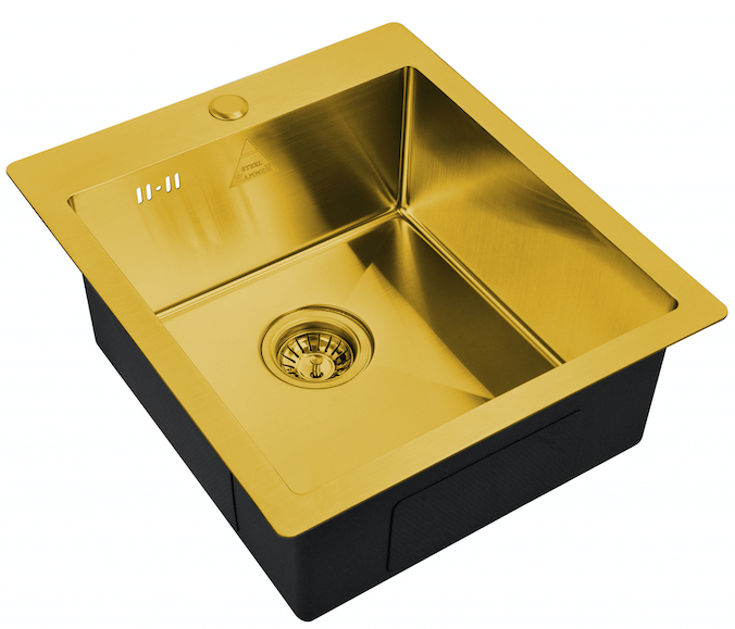 Мойка для кухни Zorg Steel Hammer SH 4551 Bronze