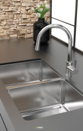 Мойка для кухни Kantera Zeffiro ZFR180L Diamond