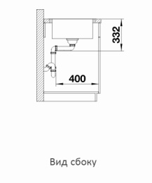 Мойка для кухни Blanco Lemis XL 6 S-IF Compact нерж. сталь полированная