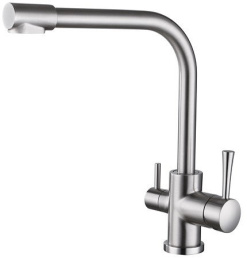Смеситель Kaiser Merkur 26044-5 под фильтр серебро для кухни