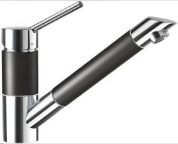 Смеситель для кухни Schock SC-200-D Cristalite неро/хром