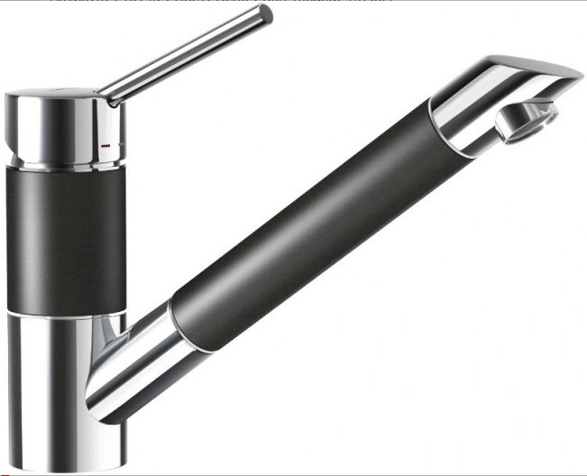 Смеситель для кухни Schock SC-200-D Cristalite неро/хром