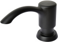 Дозатор для жидкого мыла Goccia Arce Black