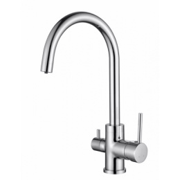 Смеситель KAISER Merkur 26744 боковой под фильтр R-излив хром