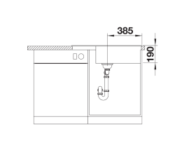 Мойка для кухни Blanco Zia XL 6 S Compact черный
