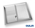 Коландер Oulin OL-712P, нерж. сталь