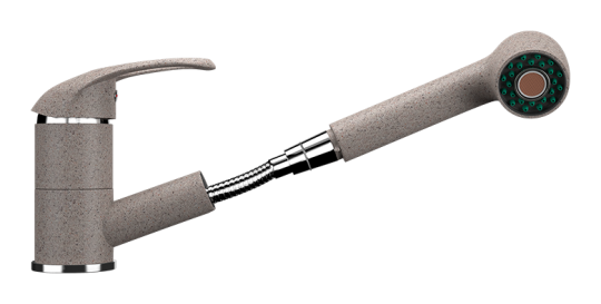 Смеситель для кухни Ulgran U-002 песочный