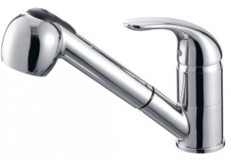 Смеситель Kaiser Safira 22066 с вытяжной лейкой для кухни