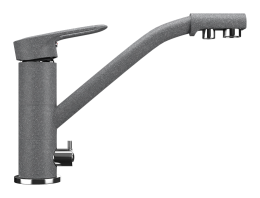 Смеситель для кухни Ulgran U-010 графитовый