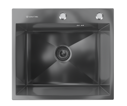 Мойка для кухни Ulgran STEEL 500x450 черный