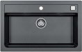 Мойка для кухни Alveus Atrox 40 Carbon G91, клапан-автомат