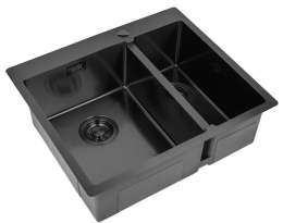 Мойка для кухни Zorg ZL R 590-2-510 L Grafit
