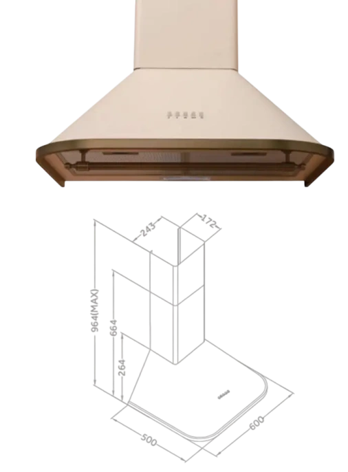 ВЫТЯЖКА HAIER HVX-W671ATQBC
