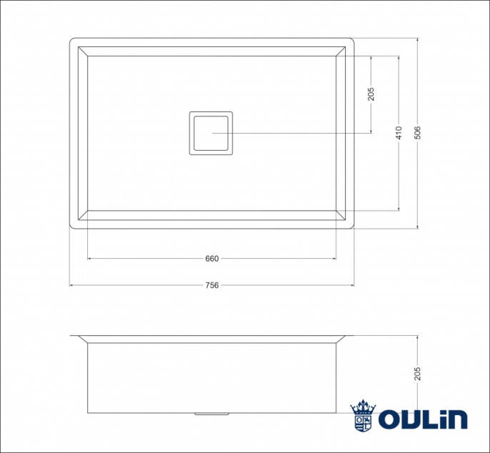 Мойка для кухни Oulin OL-FU113