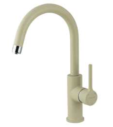 Смеситель для кухни Lemark Comfort с подключением фильтра LM3073PBG бежевый