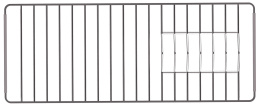 Решетка-сушка посуды к мойке Schock 629138 Eton 60D Small