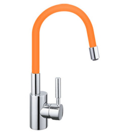 Смеситель для кухни Frap H53 F4053-W02 оранжевый