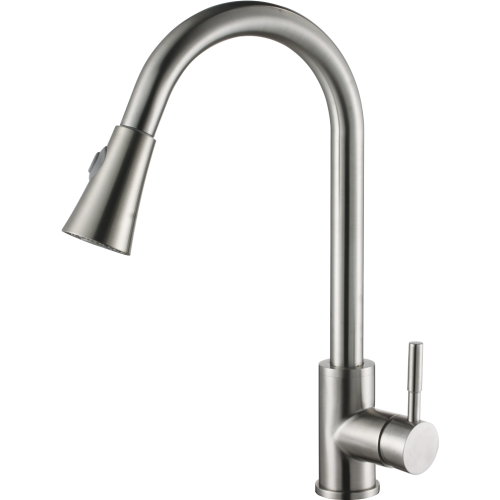 Смеситель для кухни Melana F8110 нерж.сталь