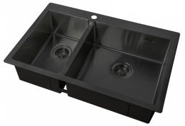 Мойка для кухни Zorg Light ZL R 780-2-510-R Grafit