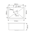 Мойка для кухни Melana ProfLine H5138BF графит