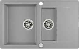 Мойка для кухни Teka Clivo 60 B-TQ graphite, клапан-автомат