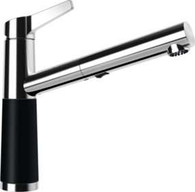 Смеситель Schock SC-510-D Cristadur пуро/хром