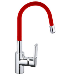 Смеситель для кухни  Frap H53 F4253-W06 красный