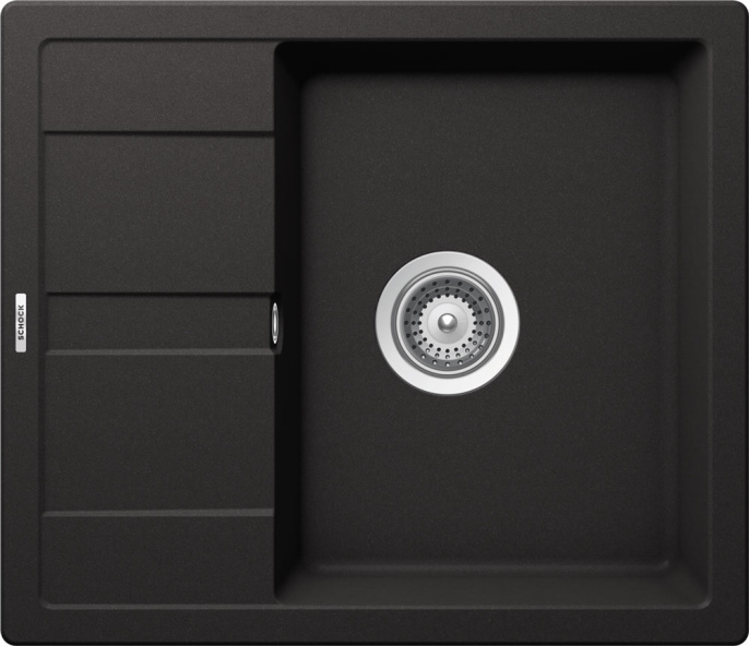 Мойка для кухни Schock Optima 45D Cristalite неро