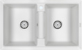Мойка для кухни Paulmark Tandem 80/2 PM238150-WH белый