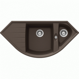 Мойка для кухни Schock Genius 90C Cristalite мокка