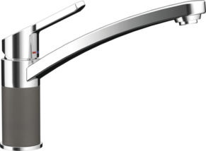 Смеситель Schock SC-90 Cristadur серебристый камень/хром
