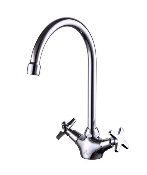 Смеситель Kaiser Crystal 28133 для кухни хром