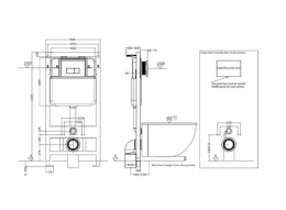 Инсталляция для унитаза GROCENBERG GS3050