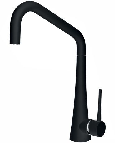 Смеситель для кухни Alveus Eden black