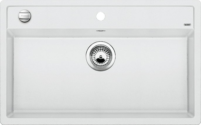 Мойка для кухни Blanco Dalago 8 белый, клапан-автомат