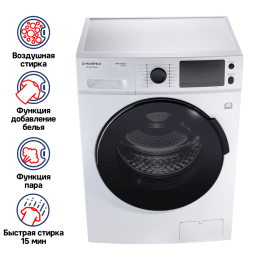 Стиральная машина c сушкой инвертором и паром MAUNFELD MFWM1586WH