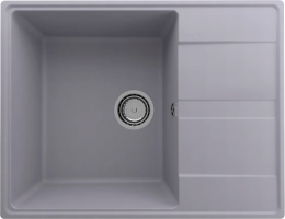 Мойка для кухни Ulgran Quartz Prima 650 бетон