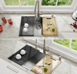 Ролл-мат для мойки Kraus KRM-10Black 32.3*52.1