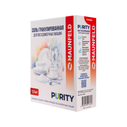 Соль для посудомоечных машин MAUNFELD Purity MVM1500G