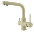 Смеситель для кухни Lemark Comfort LM3061PBG бежевый