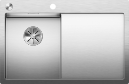Мойка Blanco Claron 4S-IF/A нерж. сталь чаша слева, зеркальная полировка, кл-авт. InFino, PushControl